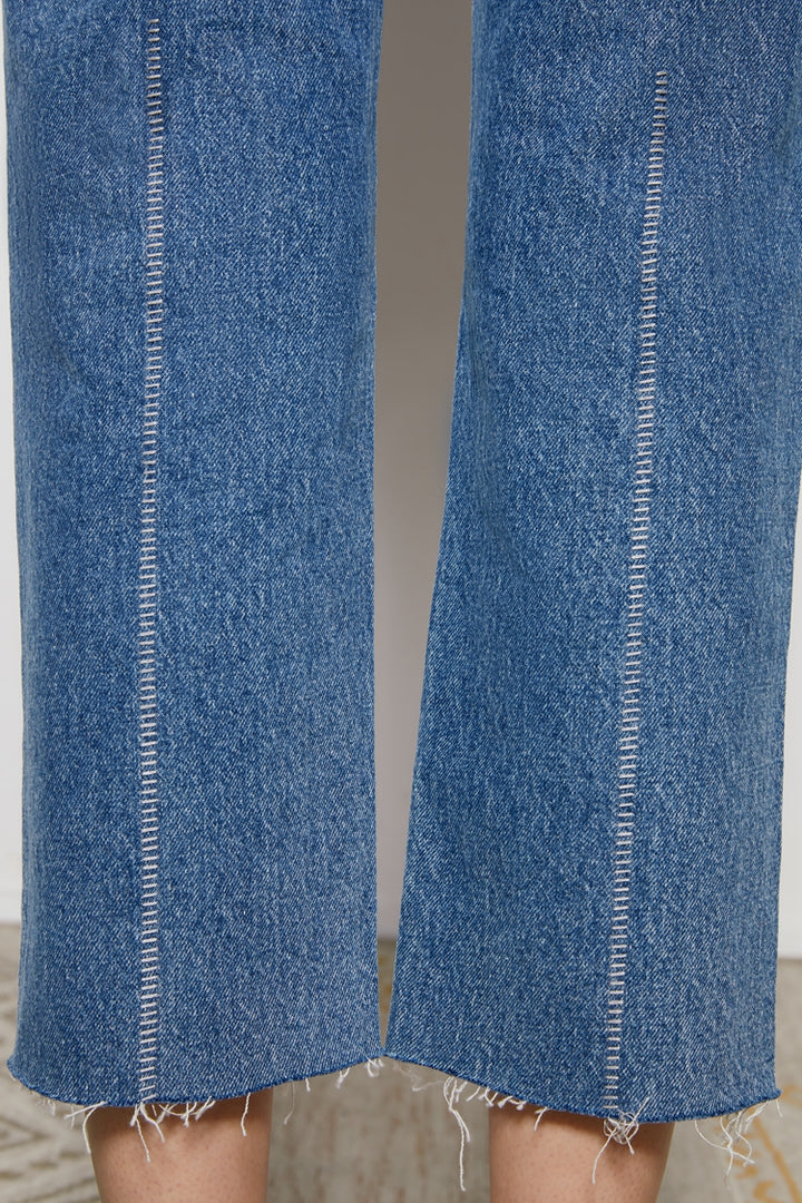 Hey Joanie Call Me Lightning Mid Rise Ankle Jeans