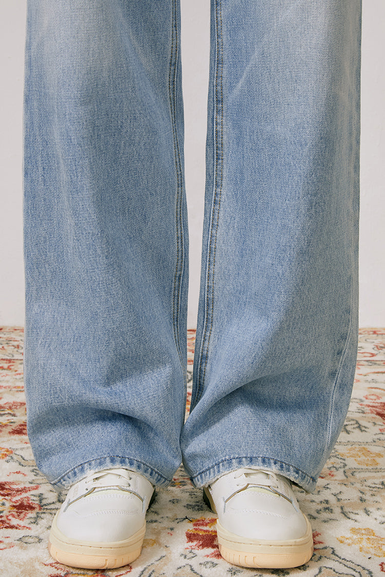 Hey Joanie Coney Island Whitefish High Rise Wide Jeans