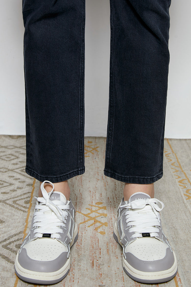 Hey Joanie Two Shots High Rise Straight Crop Jeans