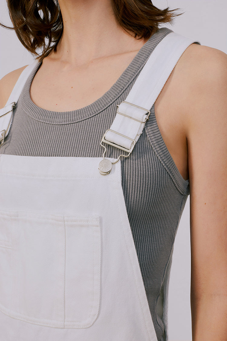 Hey Joanie Rainbow Overall Shorts