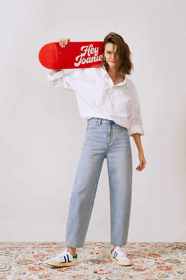 Hey Joanie Queens Of Noise High Rise Taper Jeans