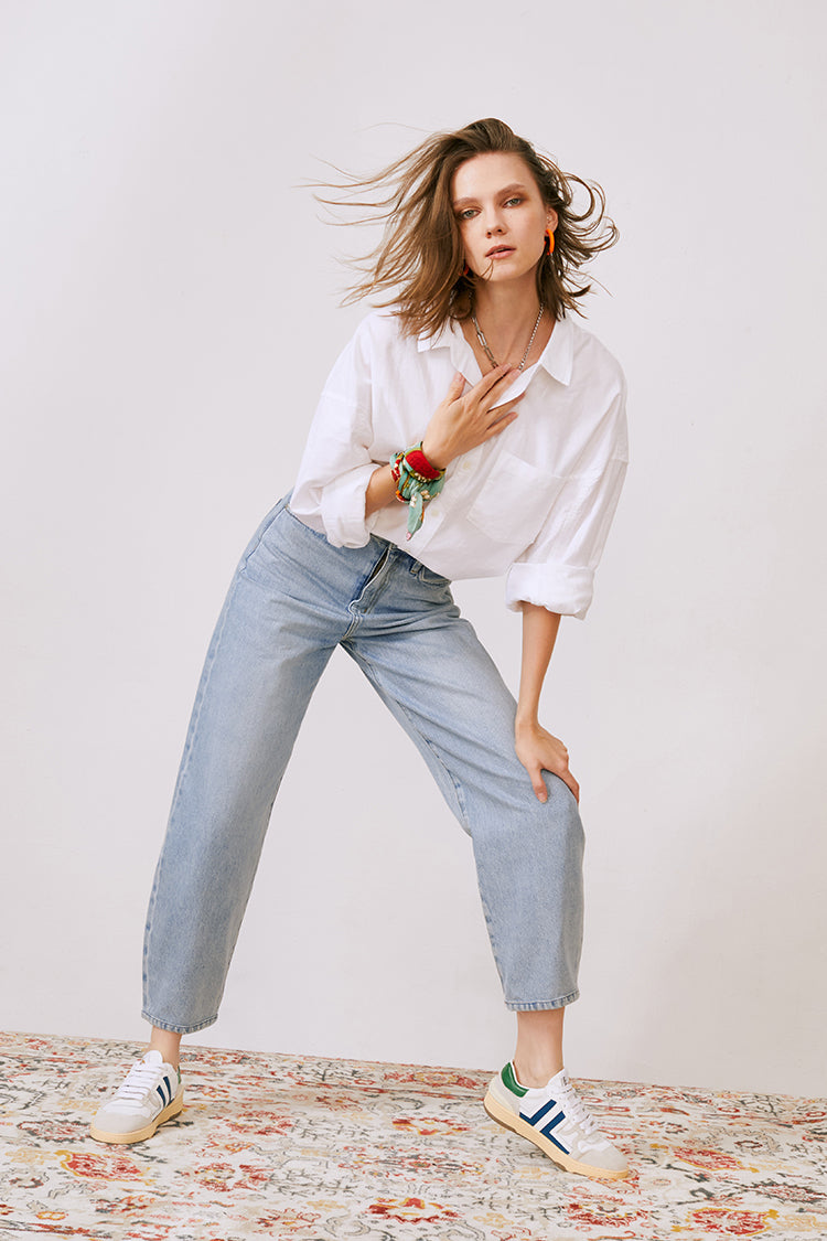 Hey Joanie Queens Of Noise High Rise Taper Jeans