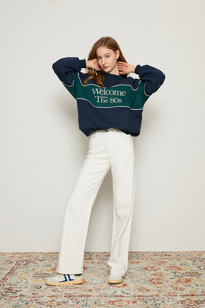 Hey Joanie Coney Island Whitefish High Rise Wide Jeans