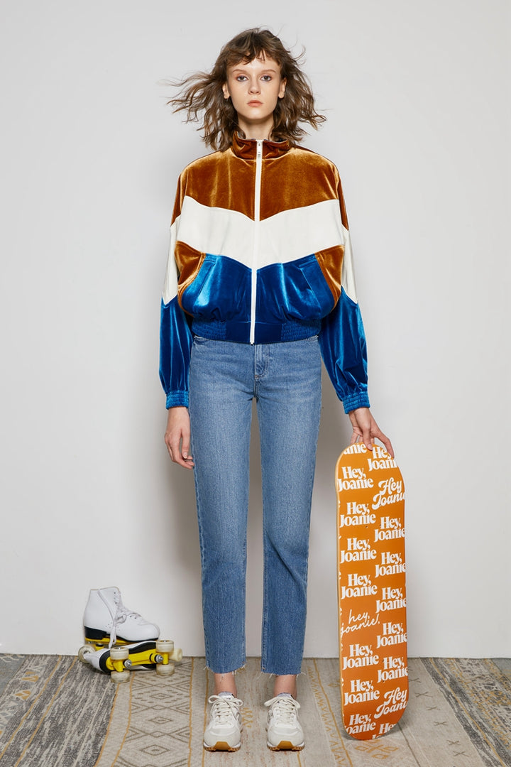 Hey Joanie Call Me Lightning Mid Rise Ankle Jeans