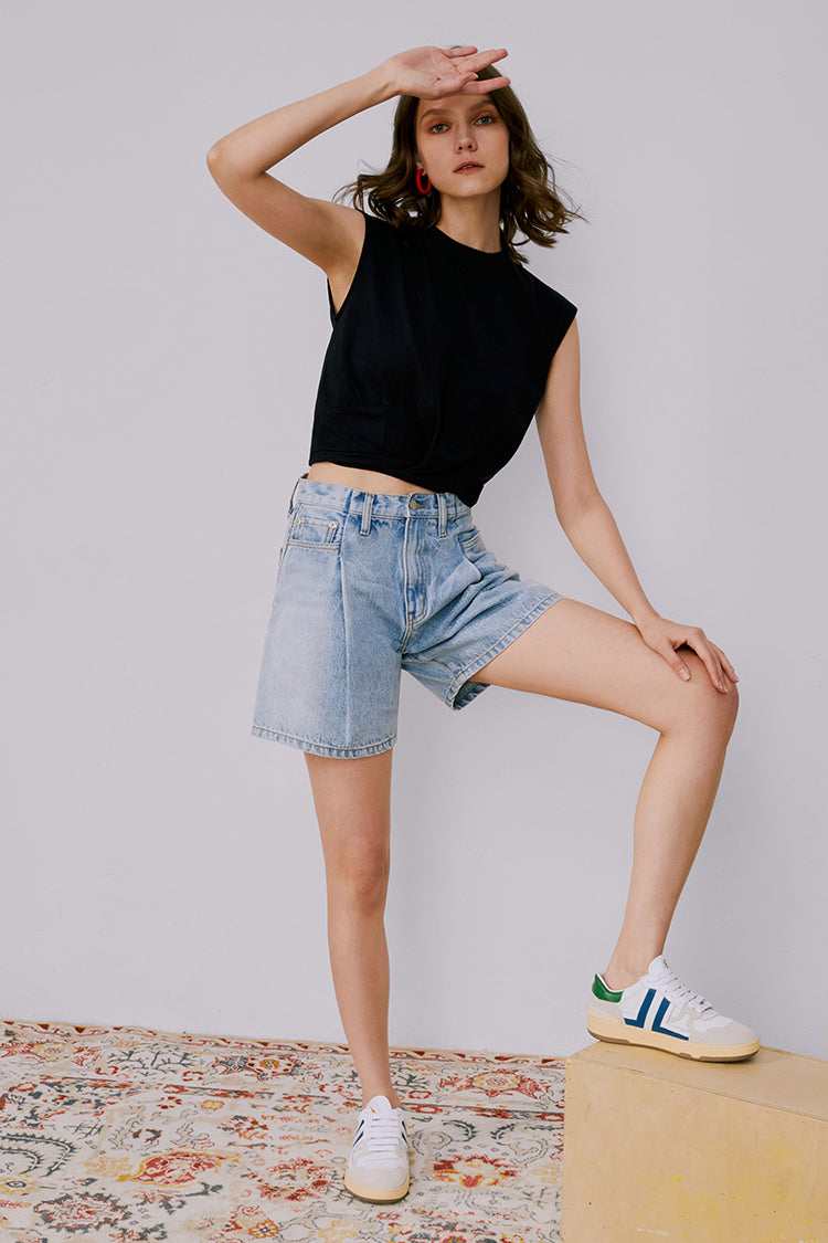 Hey Joanie The Pleated Fun Short