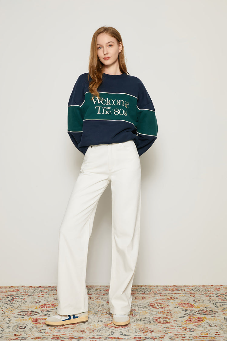 Hey Joanie Coney Island Whitefish High Rise Wide Jeans