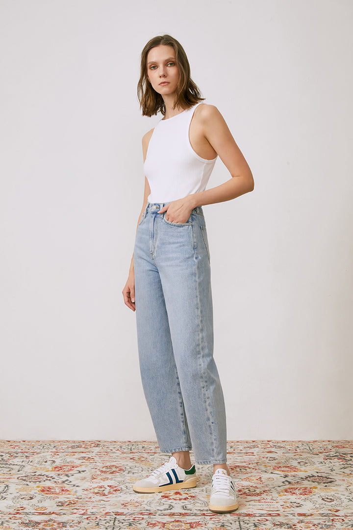 Hey Joanie Queens Of Noise High Rise Taper Jeans