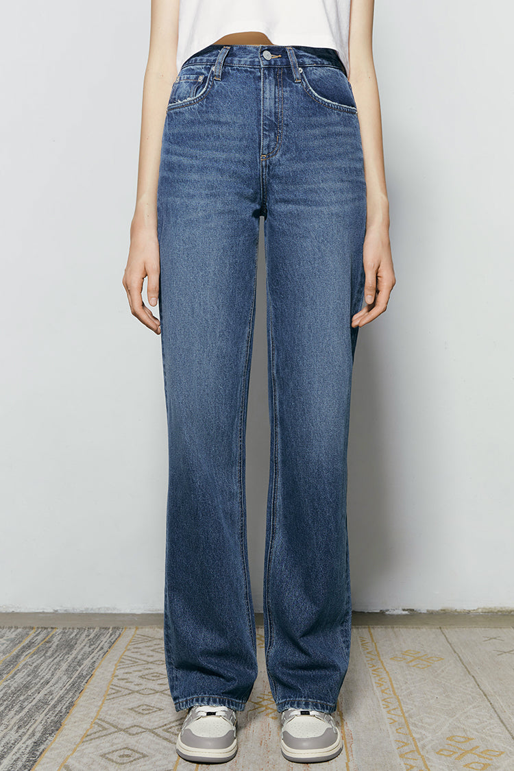 Hey Joanie Coney Island Whitefish High Rise Wide Jeans