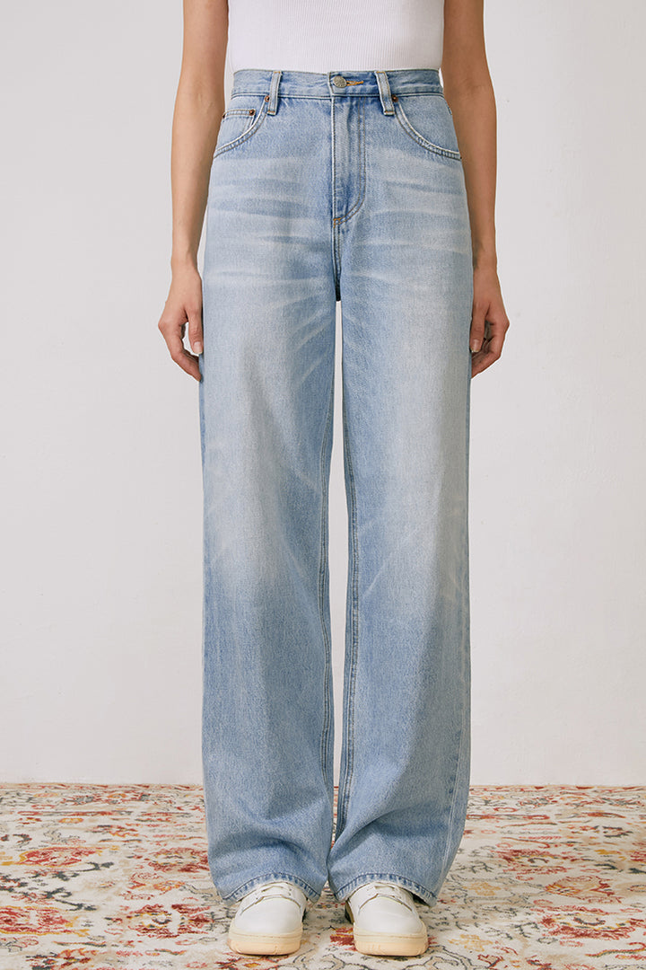 Hey Joanie Coney Island Whitefish High Rise Wide Jeans