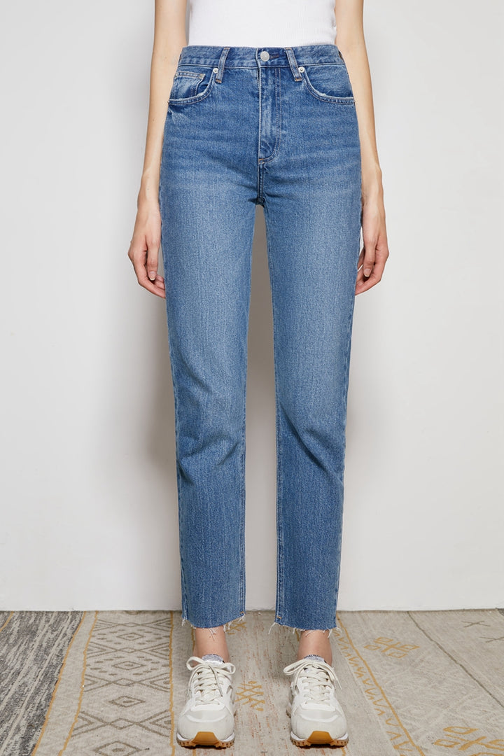 Hey Joanie Call Me Lightning Mid Rise Ankle Jeans