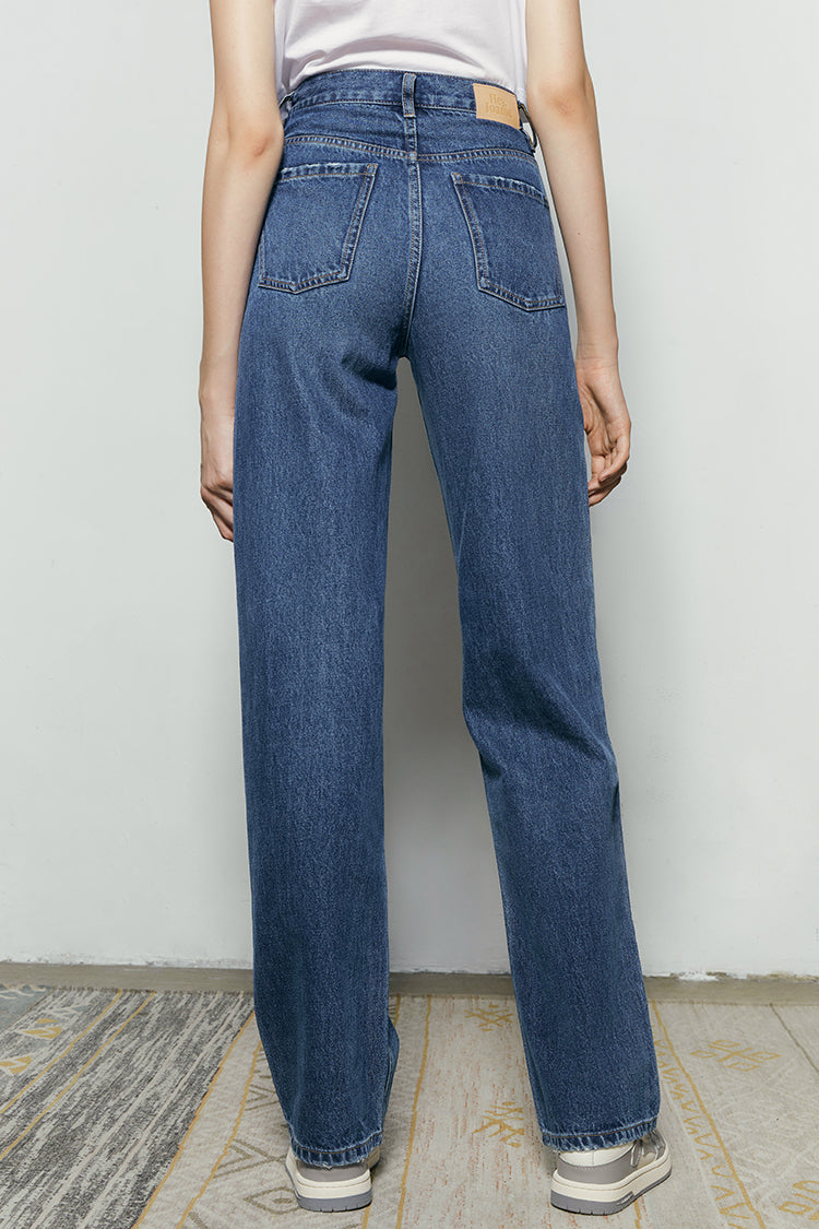 Hey Joanie Coney Island Whitefish High Rise Wide Jeans