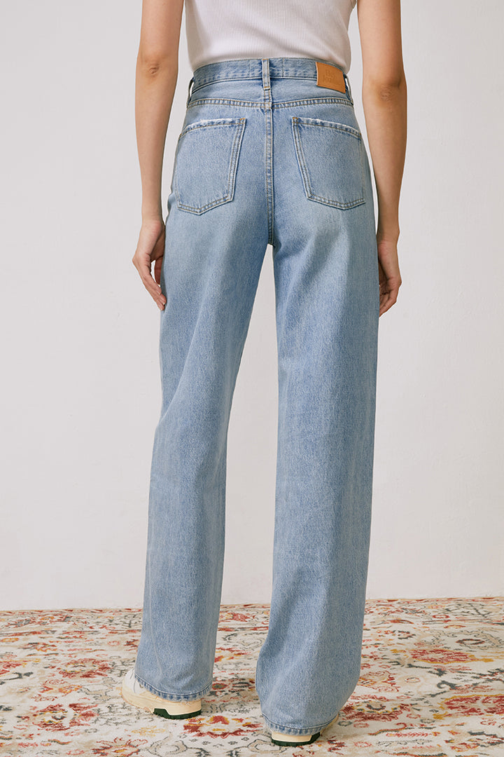 Hey Joanie Coney Island Whitefish High Rise Wide Jeans