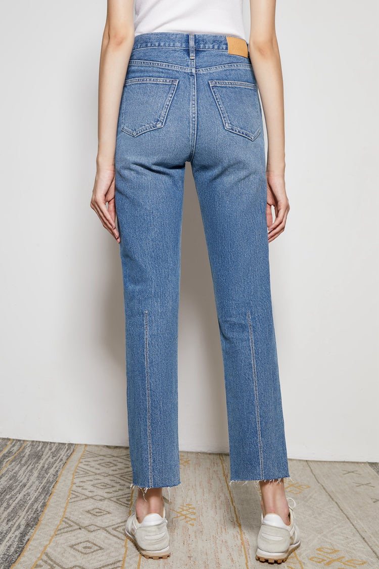 Hey Joanie Call Me Lightning Mid Rise Ankle Jeans