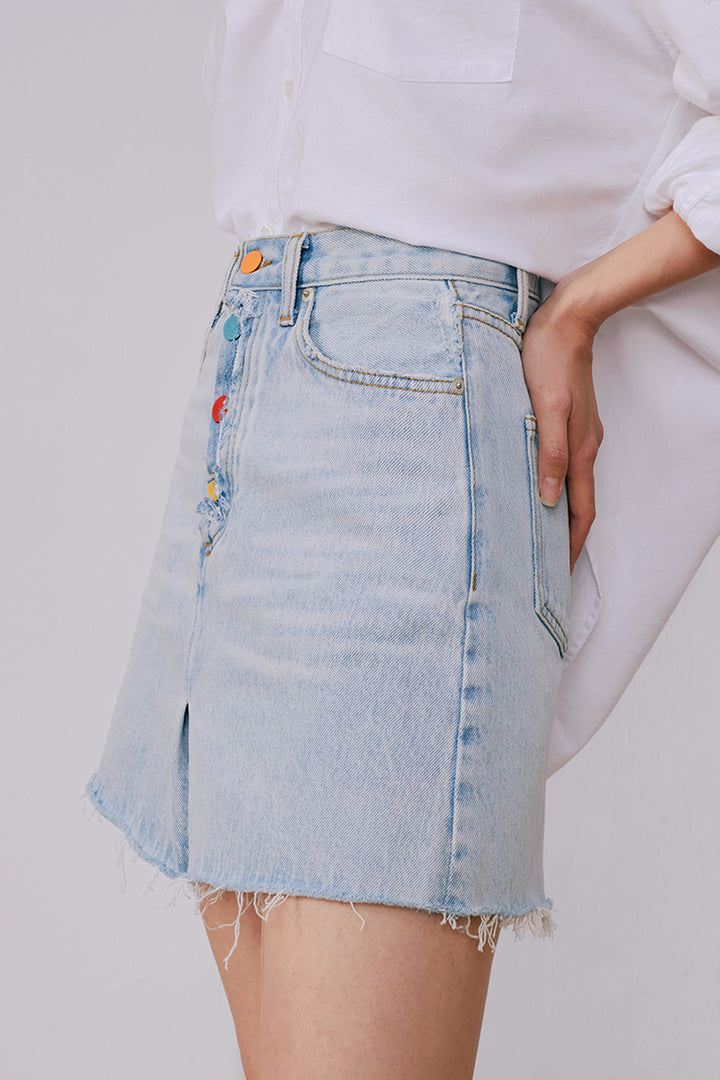 Hey Joanie Rainbow Pleat Skort