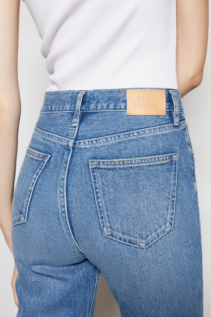 Hey Joanie Call Me Lightning Mid Rise Ankle Jeans