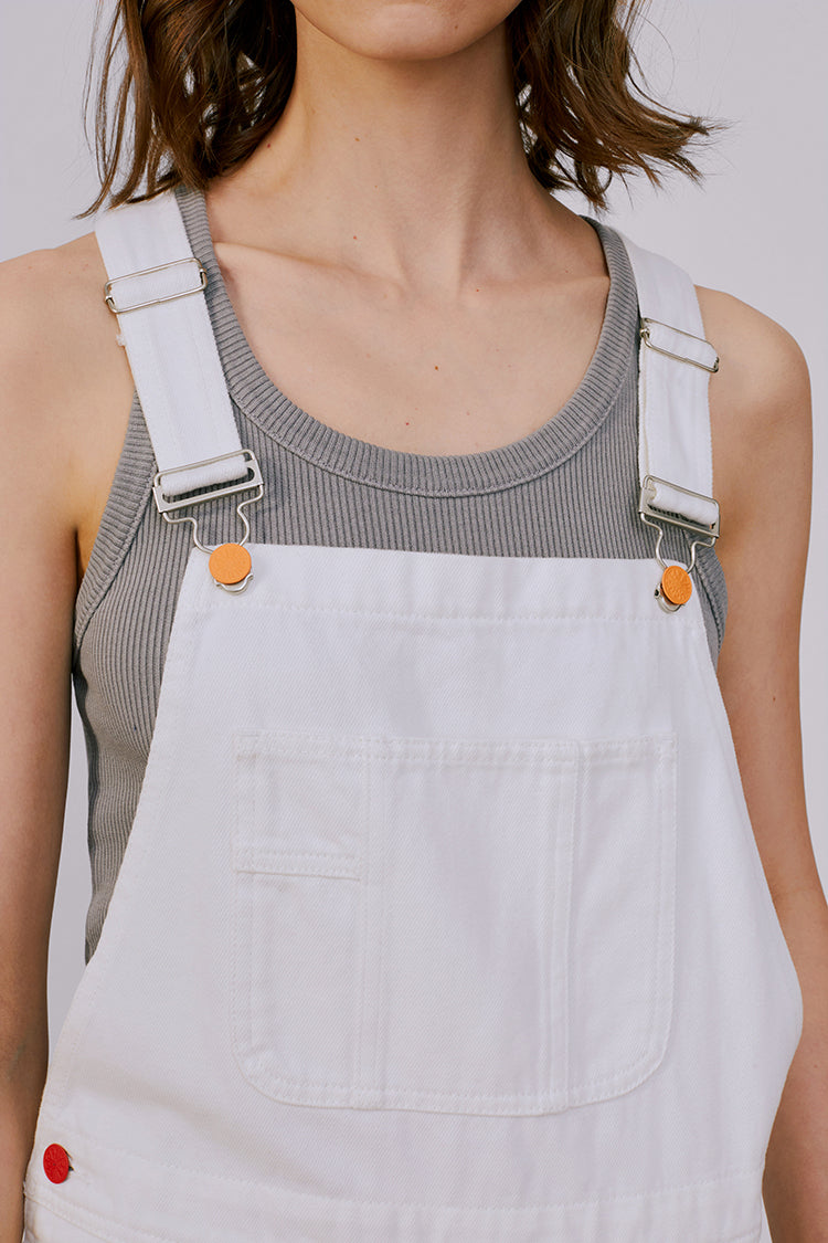 Hey Joanie Rainbow Overall Shorts