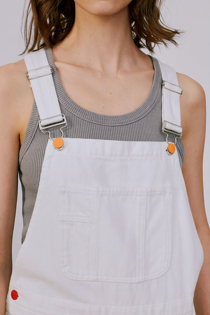 Hey Joanie Rainbow Overall Shorts